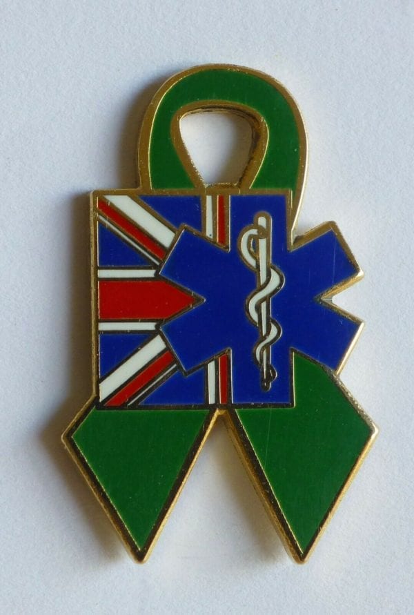 PTSD Badge for TASC, The Ambulance Staff Charity